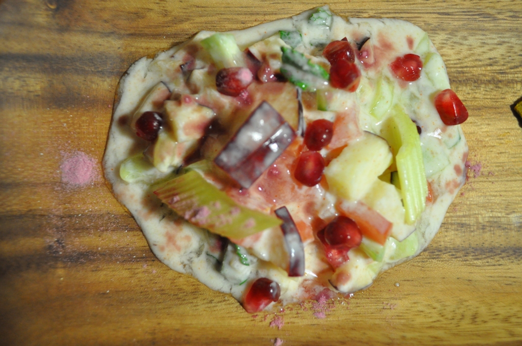 Celery, Apple and Cucumber Raita