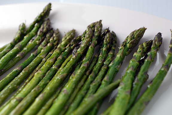 Roasted asparagus
