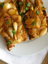 Spicy Tuna Melt with Caramelized Onions