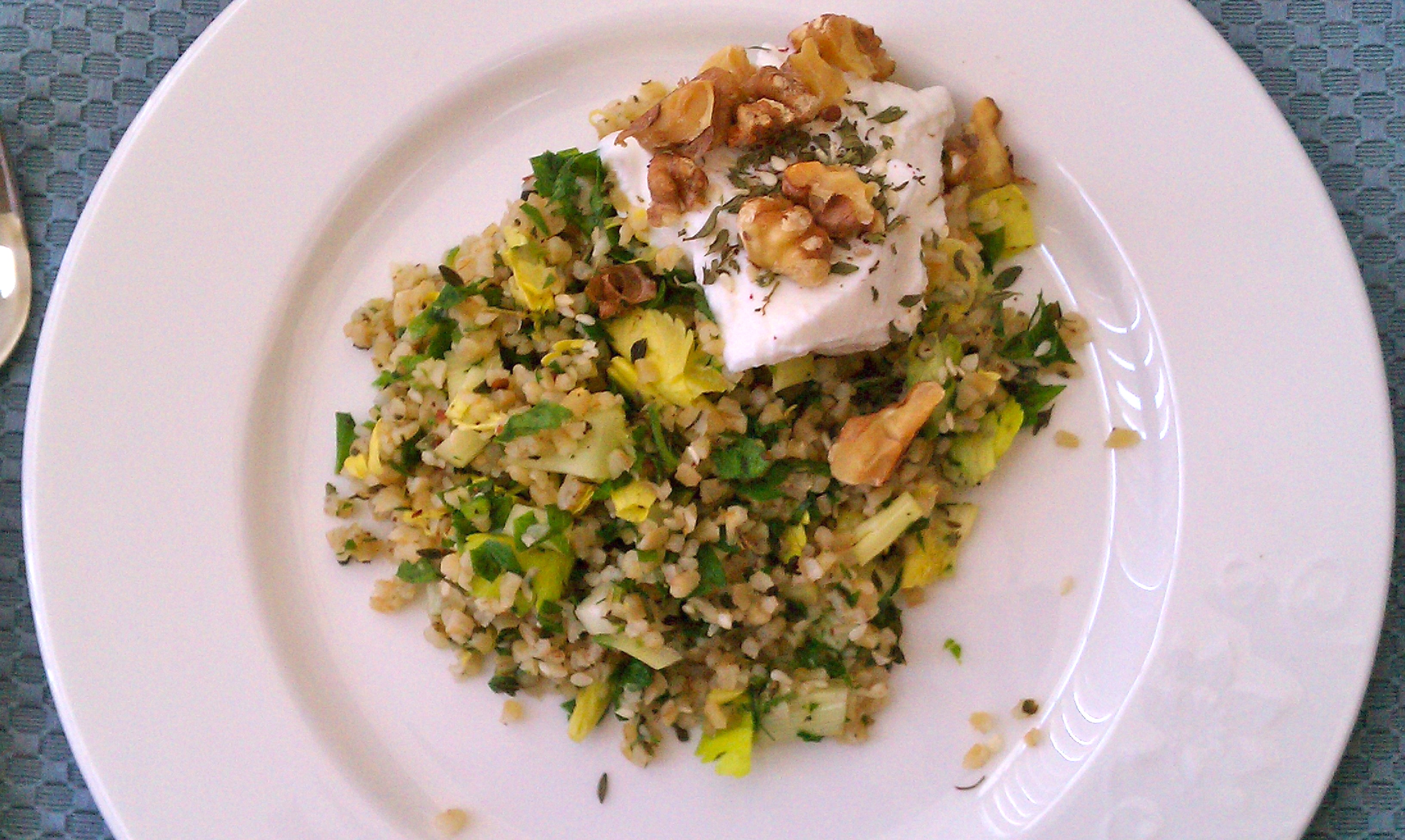 Celery and Za’atar Tabouli