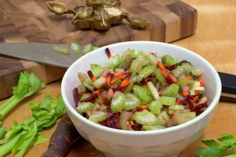 Simple Celery Slaw