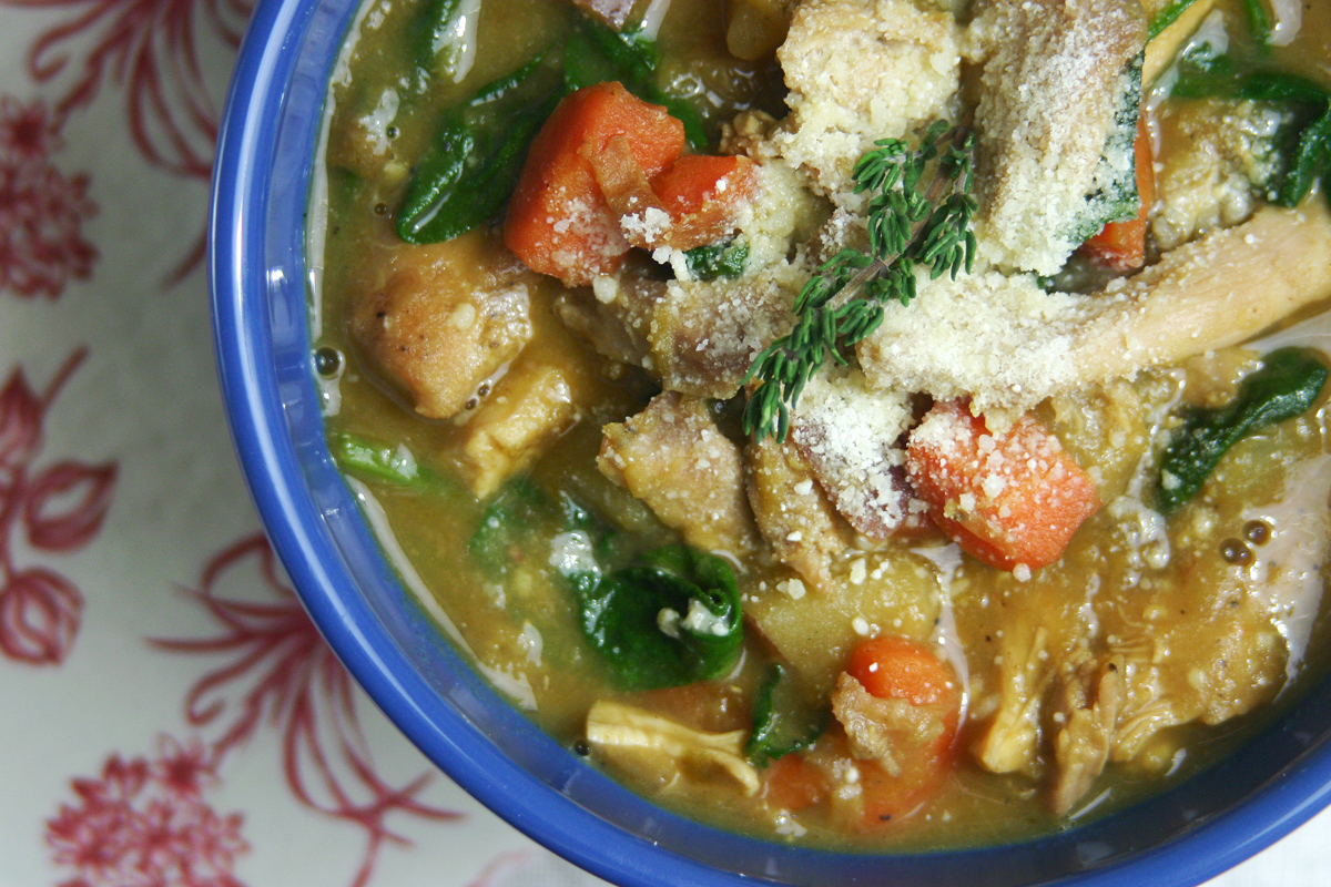 Hearty Chicken & Lentil Stew
