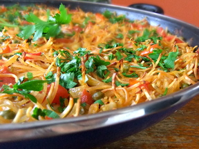 VEGAN FIDEUA - SPANISH NOODLE PAELLA