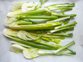 Oven Braised Vegetables With Gutsy Lemon VInaigrette