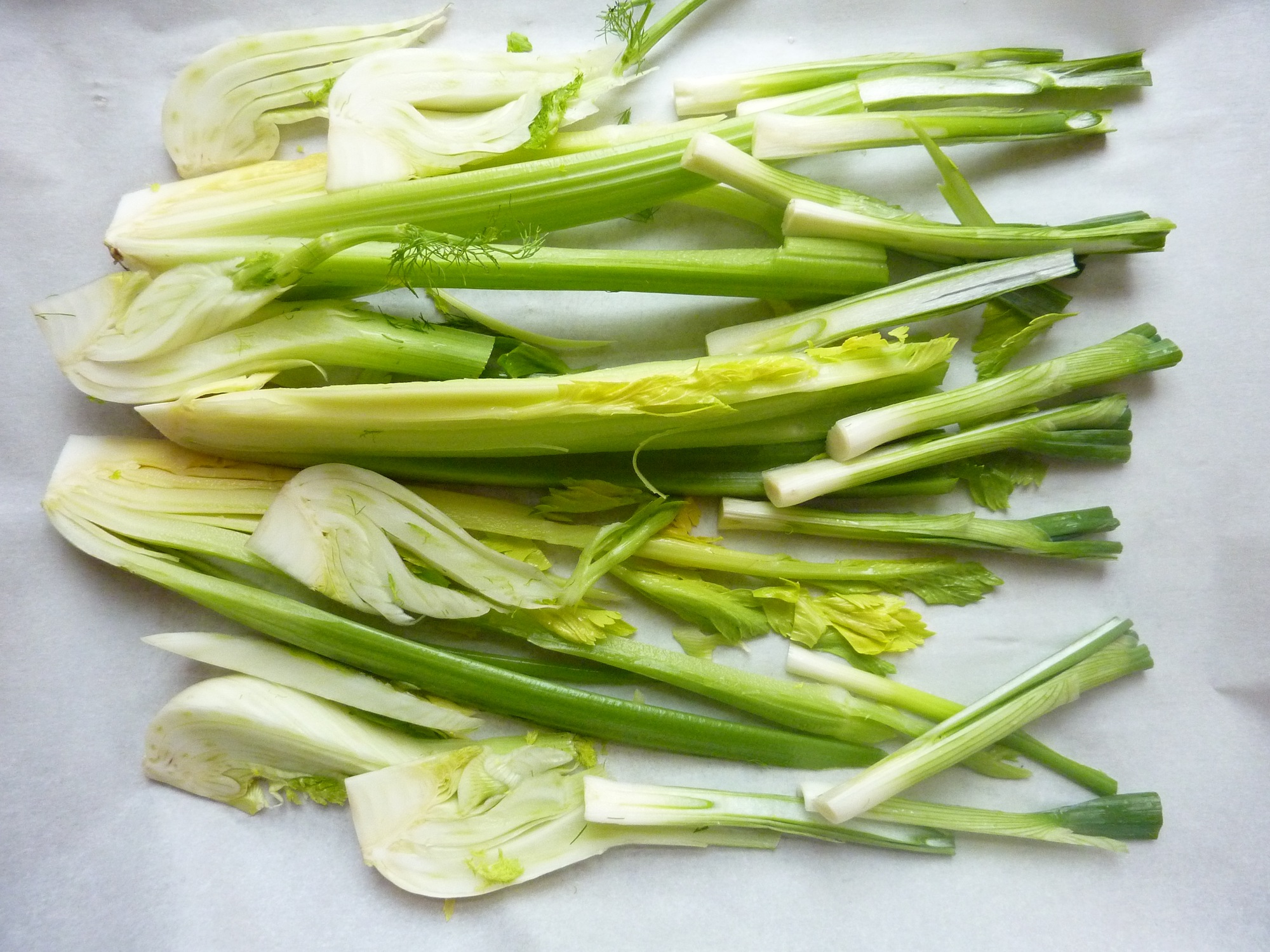 Oven Braised Vegetables With Gutsy Lemon VInaigrette