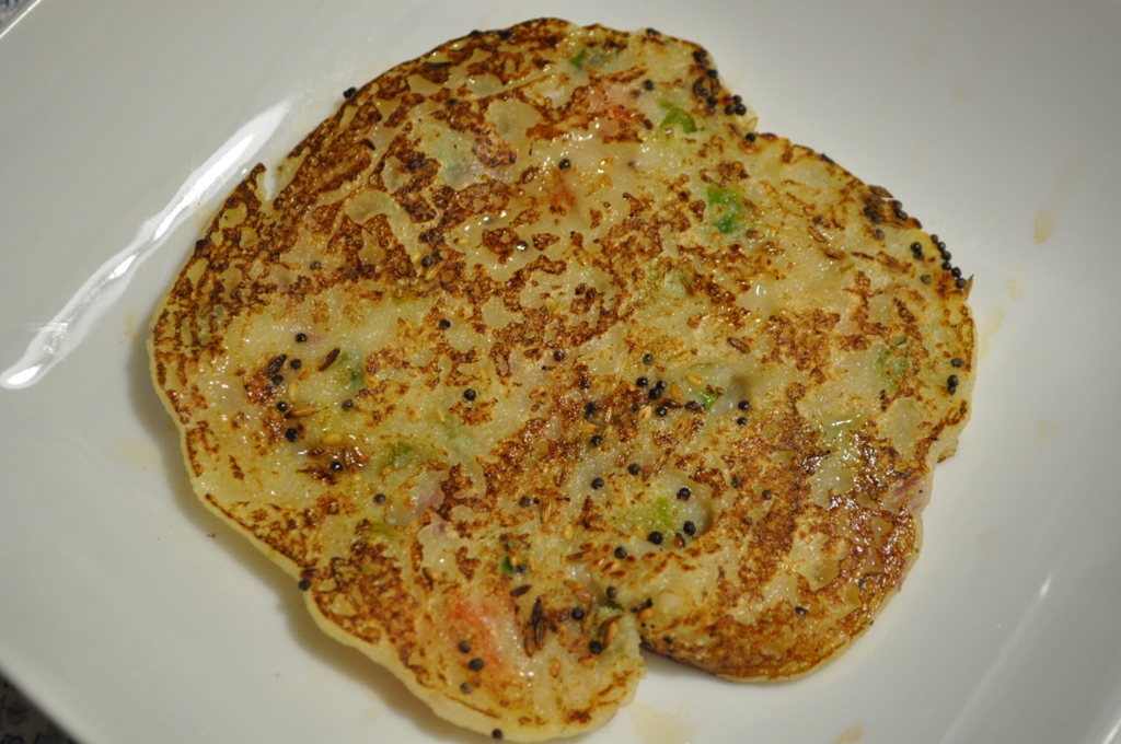 Celery Semolina Pancakes