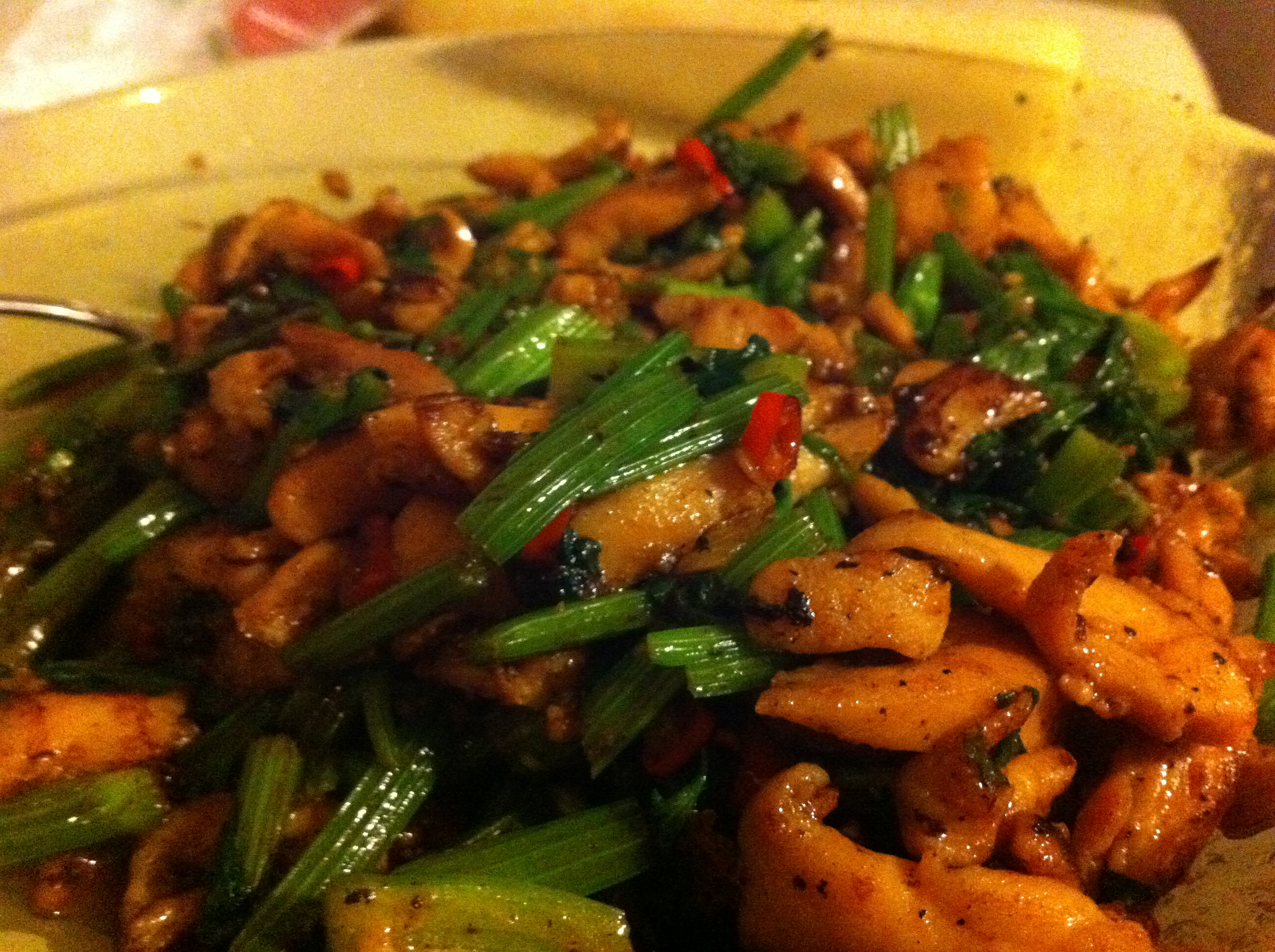 Spicy Taiwanese Chicken and Celery