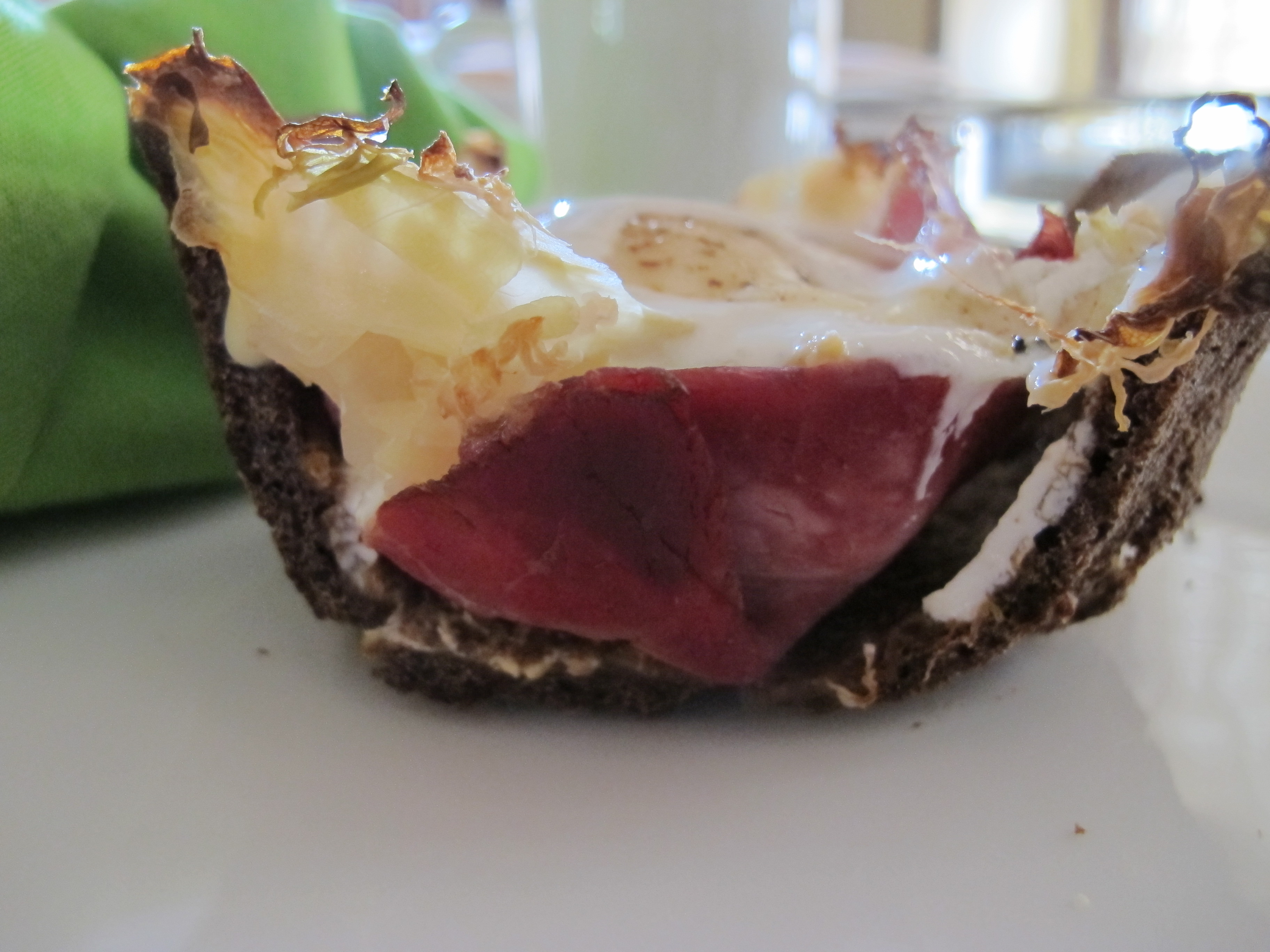 Breakfast Reuben in a Cup 