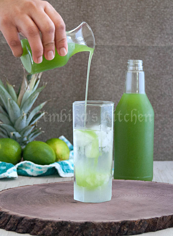 Kiwi Pineapple & Lime Sharbat