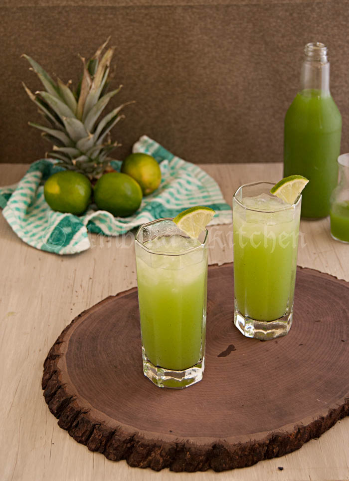 Kiwi Pineapple & Lime Sharbat
