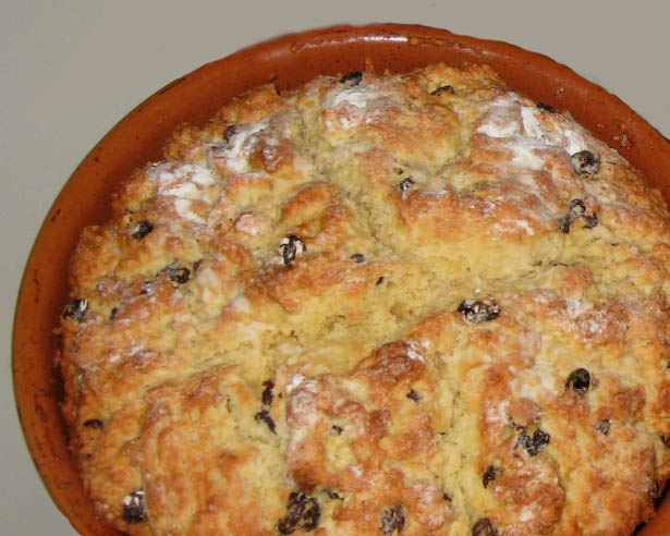 Peggy's Authentic Irish Soda Bread with Raisins