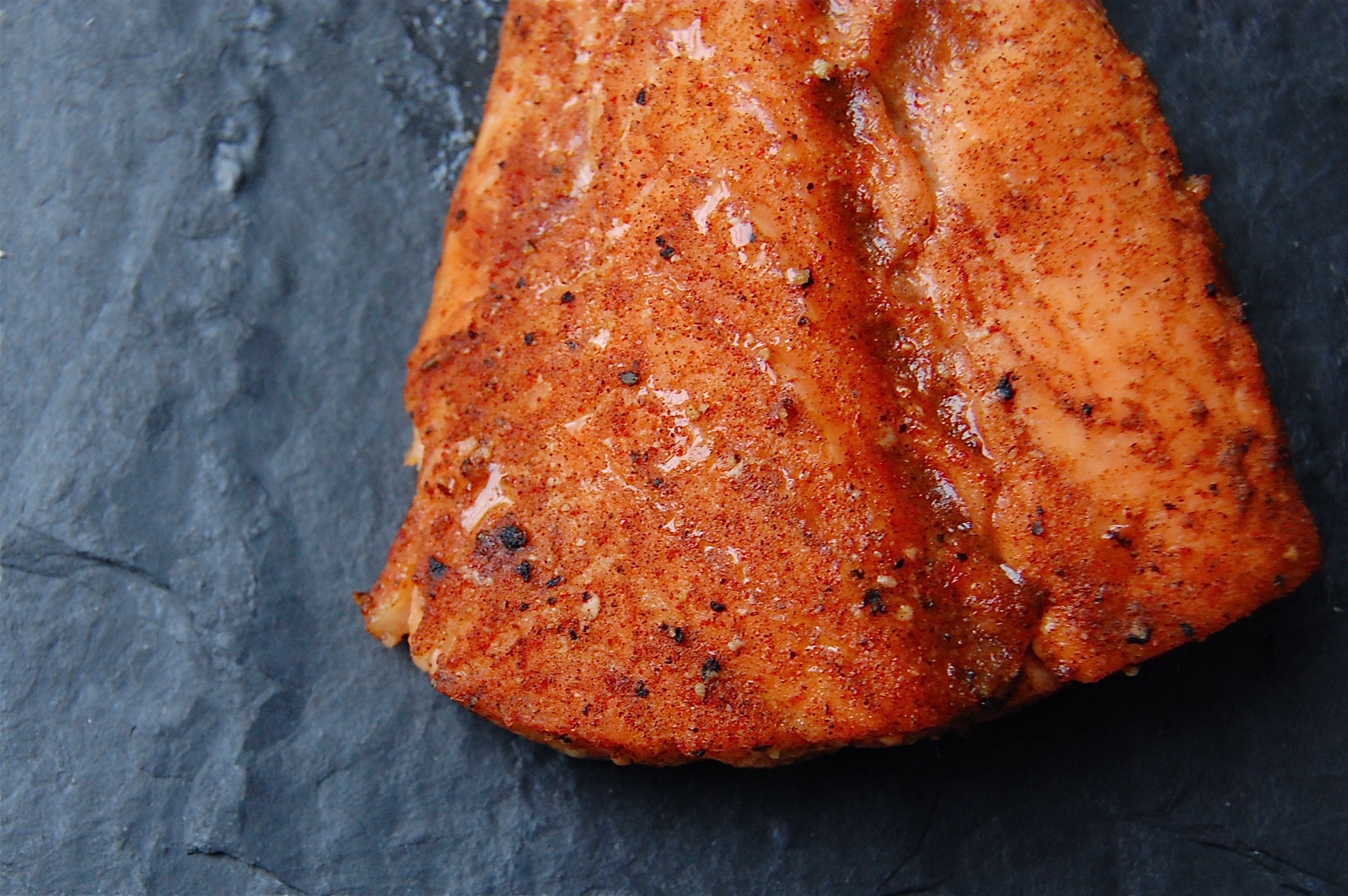 Maple-Cardamom Glazed Salmon
