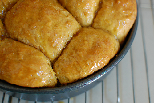Pumpkin Maple Oat Rolls