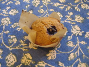 Blueberry and Flax Munchkin Muffins