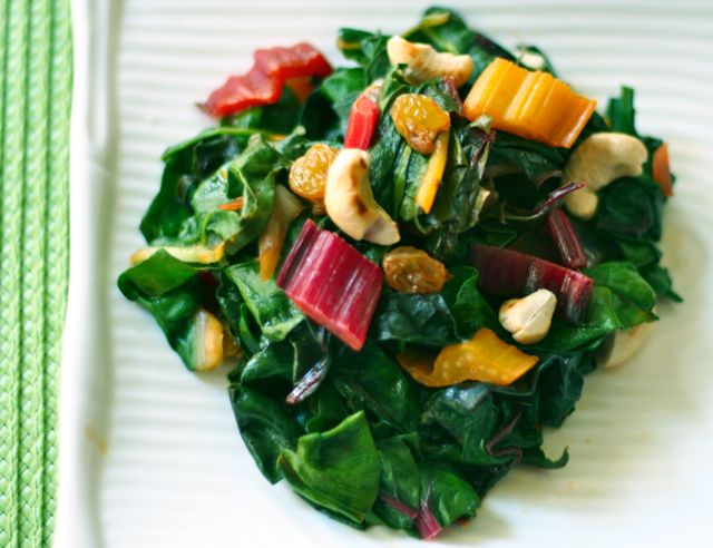 Eat Your Greens! Rainbow Chard with a Maple-Vinegar Drizzle