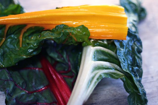 Eat Your Greens! Rainbow Chard with a Maple-Vinegar Drizzle
