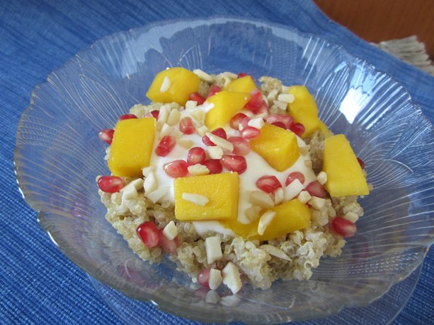 Tropical Quinoa and Fruit Pudding