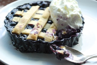 Blueberry-Maple Tartelettes