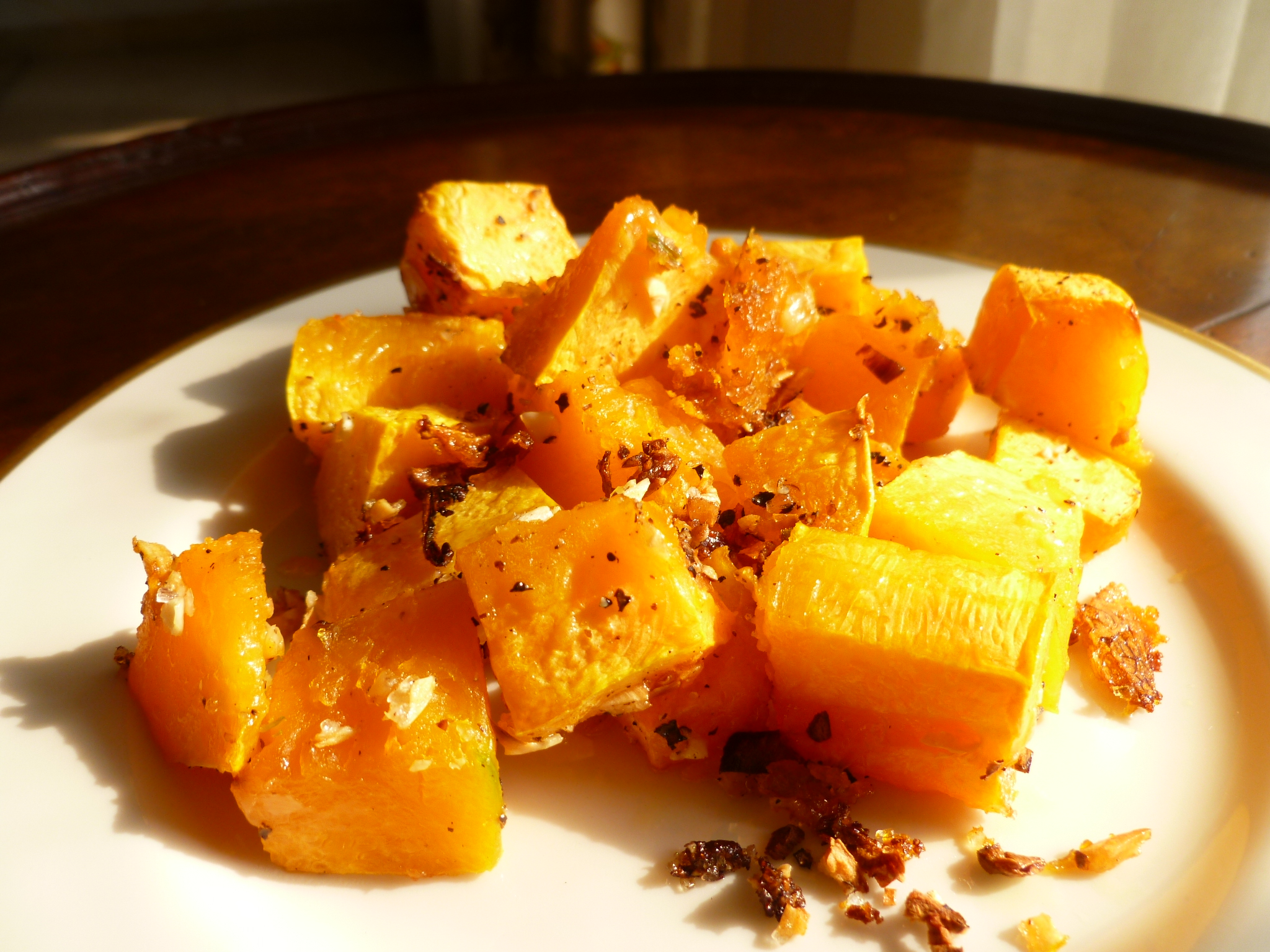 Maple-crusted Roast Pumpkin