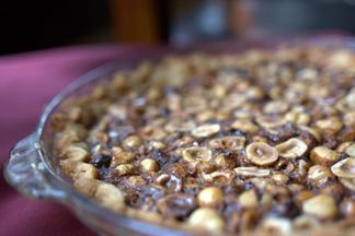 Hot Buttered Maple Hazelnut Pie