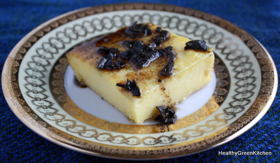 Polenta with Sage Brown Butter Sauce