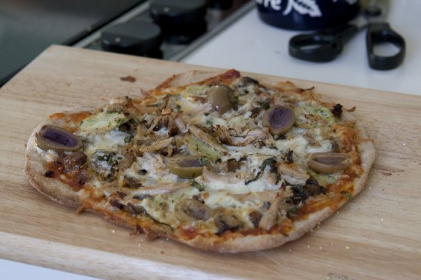 Thin, Herbed Pizza Crust