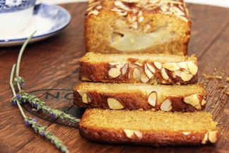 Pear, Almond and Maple Loaf