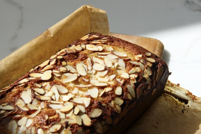 Pear, Almond and Maple Loaf