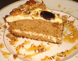 Maple Cake with Maple Pecan Buttercream