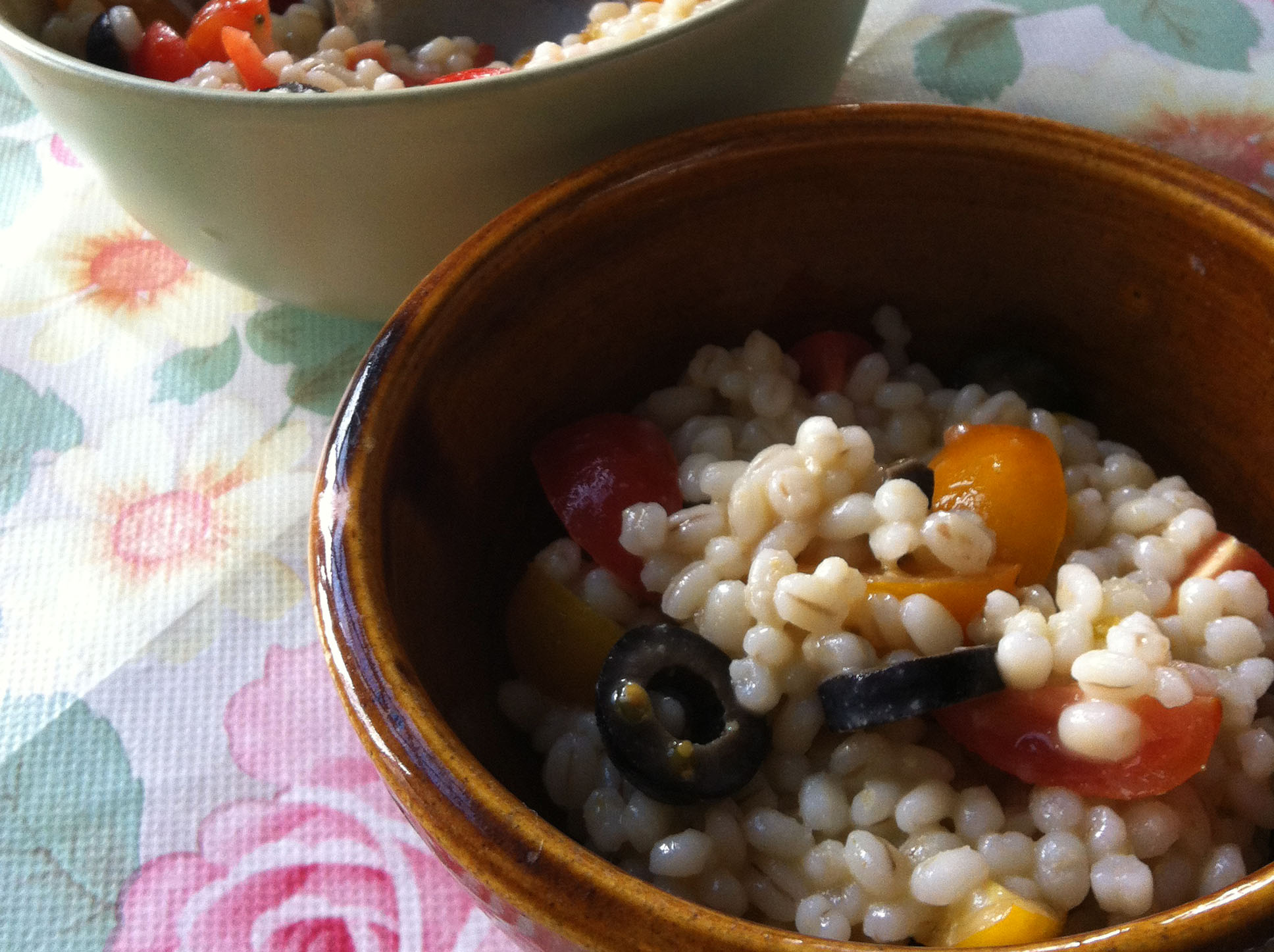 Summer Pearl Barley Salad