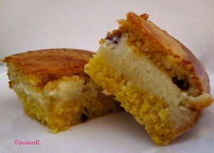Cranberry & Custard Filled Cornbread 