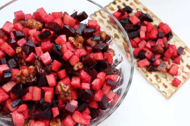Apple Beet Charoset