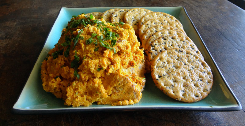 Gingered Carrot and Nut Pâté