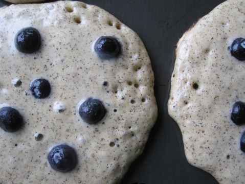 Buckwheat Blueberry Pancakes