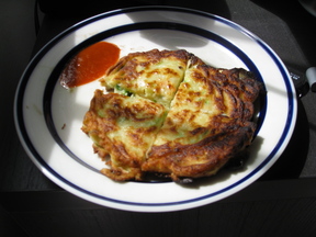 Korean-style Vegetable Pancakes
