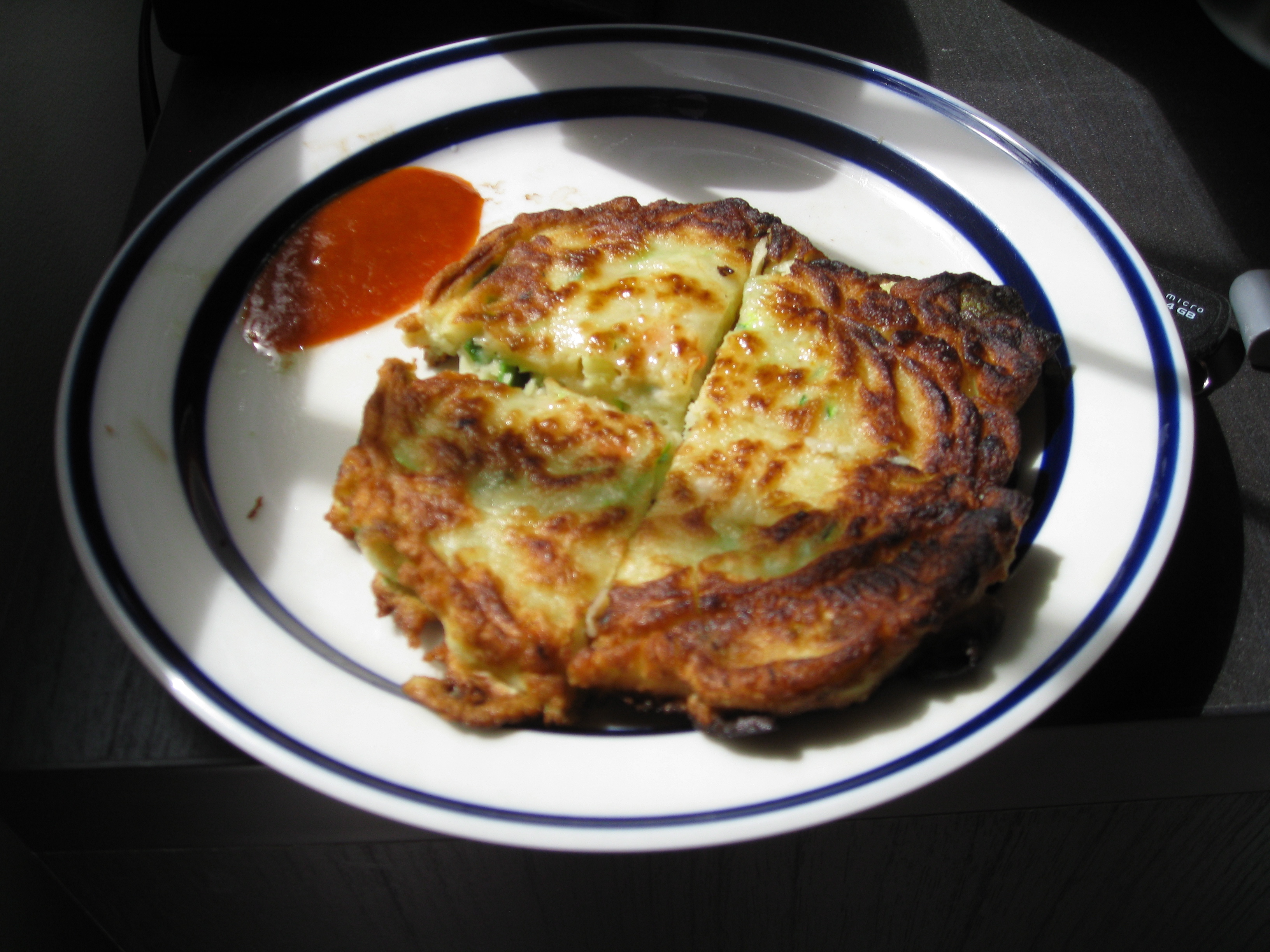 Korean-style Vegetable Pancakes