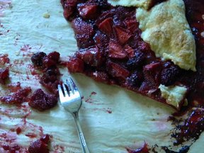 Strawberry Lime Crostata