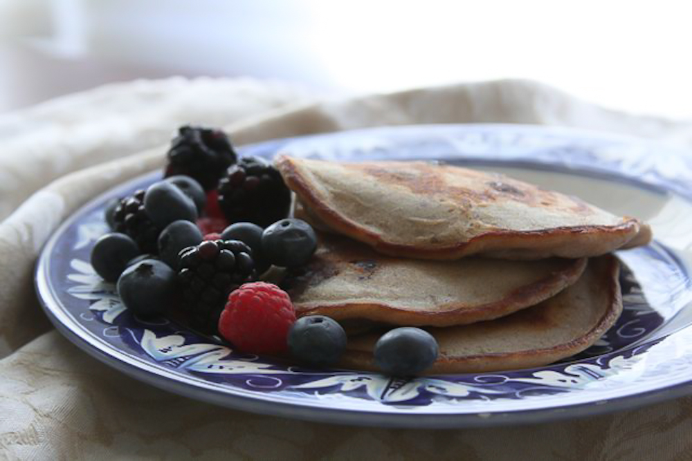 Bourbon Street "Bluesberry" Pancakes