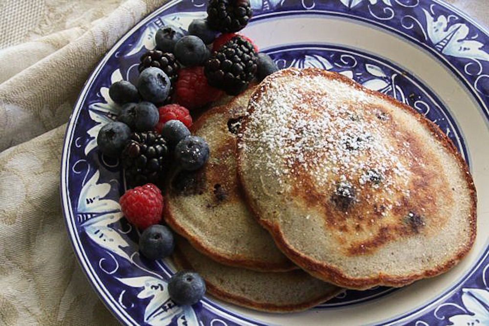 Bourbon Street "Bluesberry" Pancakes