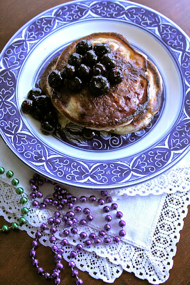 Bourbon Street "Bluesberry" Pancakes