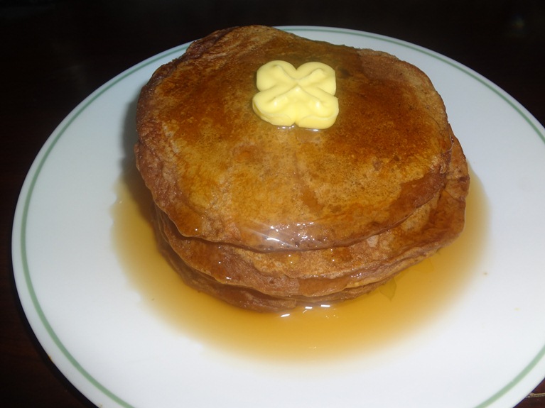 Sweet Potato Chocolate Pancake
