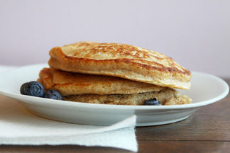 Buttermilk Blueberry-Lemon Pancakes 