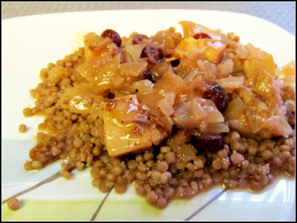 Cranberry Chicken Tagine