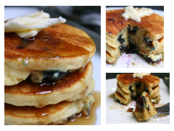 Lemon Blueberry Pancakes