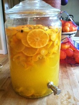 Winter Elixir - Orange and Kumquat Infused Rum w Spices
