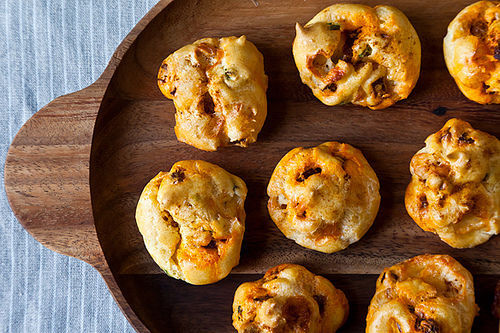 Manchego-Chorizo Puffs