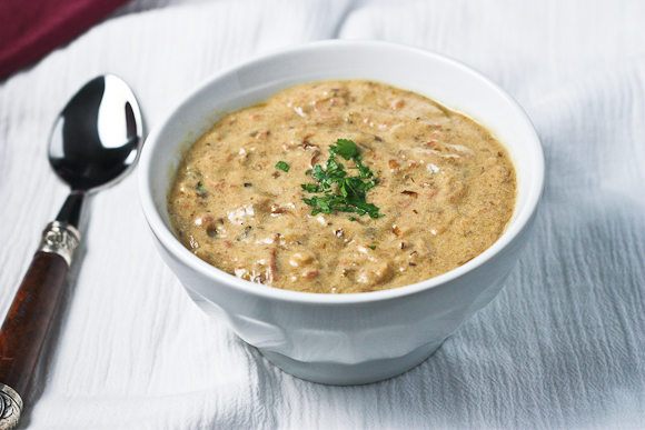 Twice-Fried Potatoes & Caramelized Leek Soup