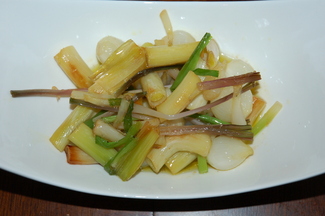 Green Garlic, Ramp and Onion confit
