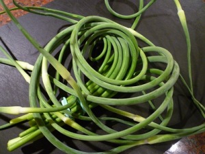 Garlic Scape Bread