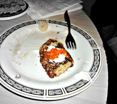 Potato and Green Onion Blini